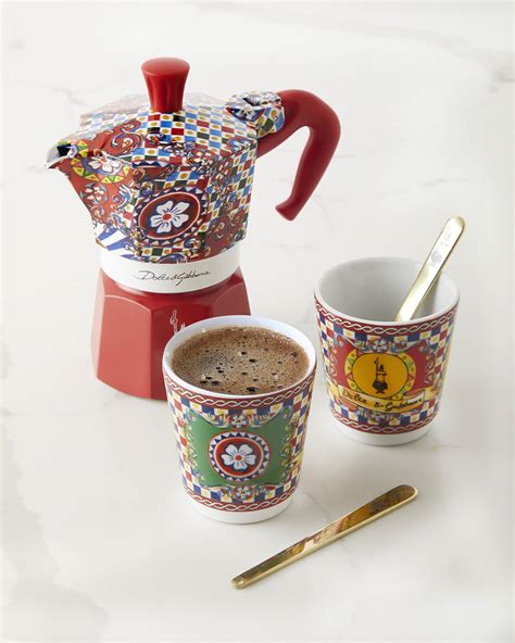 moka pot dolce gabbana|dolce and gabbana perculator.